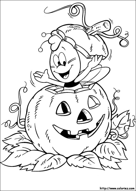 Maya the Bee coloring picture